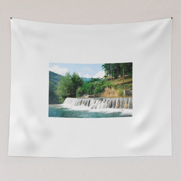 Item preview, River Cascade Near Jajce Waterfall designed and sold by jojobob.