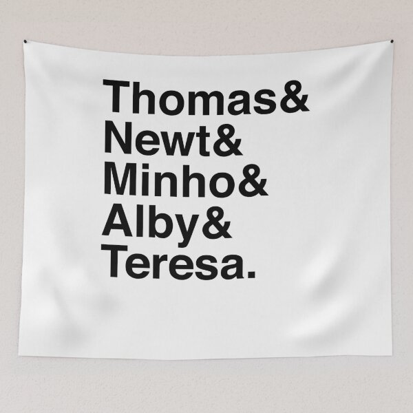 Item preview, Thomas & Newt & Minho & Alby & Teresa. designed and sold by Kitmagic.