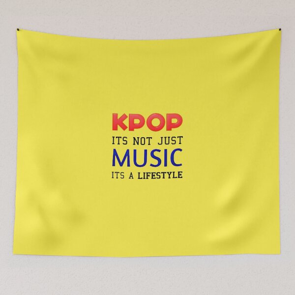 Item preview, KPOP IS A LIFESTYLE - YELLOW designed and sold by Kpop Seoul Shop.