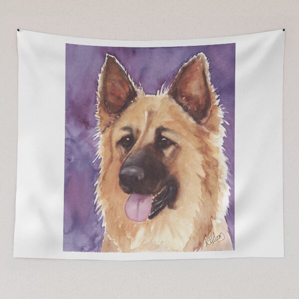 Artikelvorschau, German Shepherd Painting entworfen und verkauft von artendeavors.
