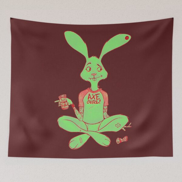 Item preview, Axe- Girl Bunny designed and sold by John Holdcroft.