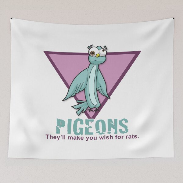 Item preview, Pigeons - Wish for rats designed and sold by EJTees.