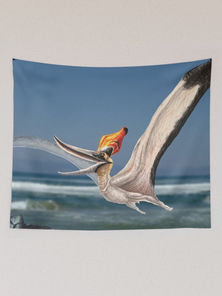 Pterodactyl Fishing Tapestry