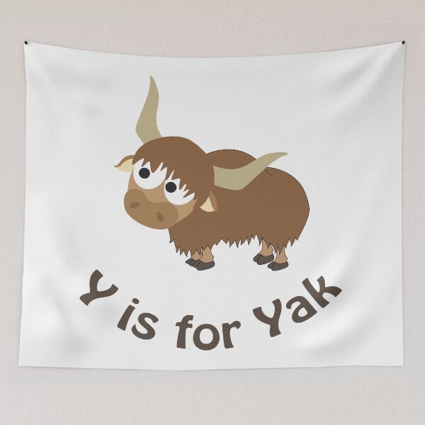 Item preview, Y is for Yak designed and sold by Hedgie Designs.