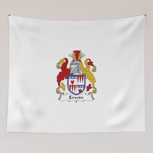Item preview, Erwin Coat of Arms / Erwin Family Crest designed and sold by ScotlandForever.