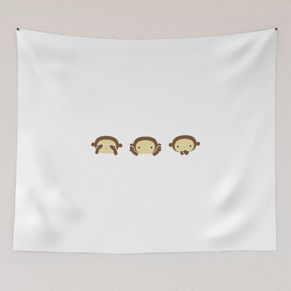 Item preview, 3 Wise Monkeys - Brown designed and sold by imaginarystory.
