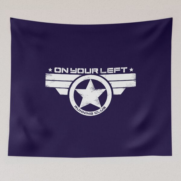 Item preview, "On Your Left Running Club" Distressed Print 2 designed and sold by coldbludd.