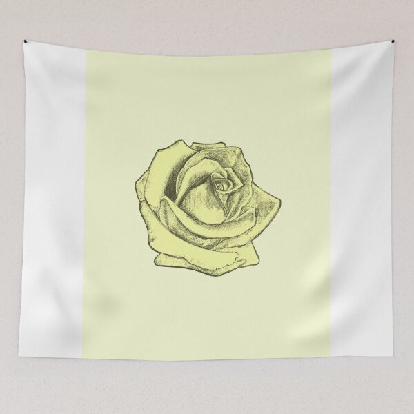 Item preview, Rose Sketch Yellow Tints designed and sold by NataliePaskell.