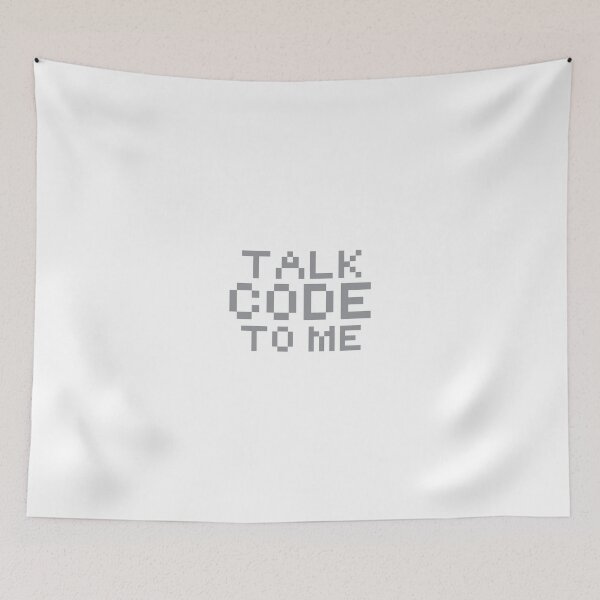 Item preview, Talk code to me  designed and sold by jazzydevil.