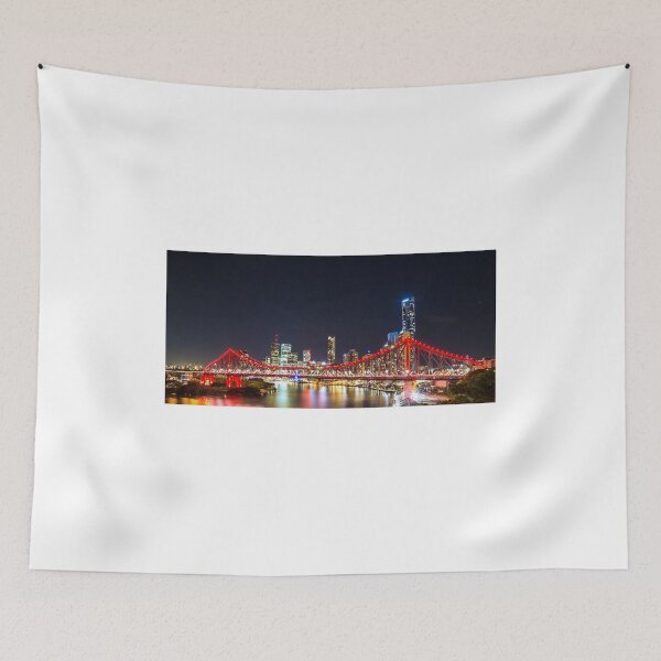 Item preview, Brisbane Story Bridge designed and sold by michaelgeddes.