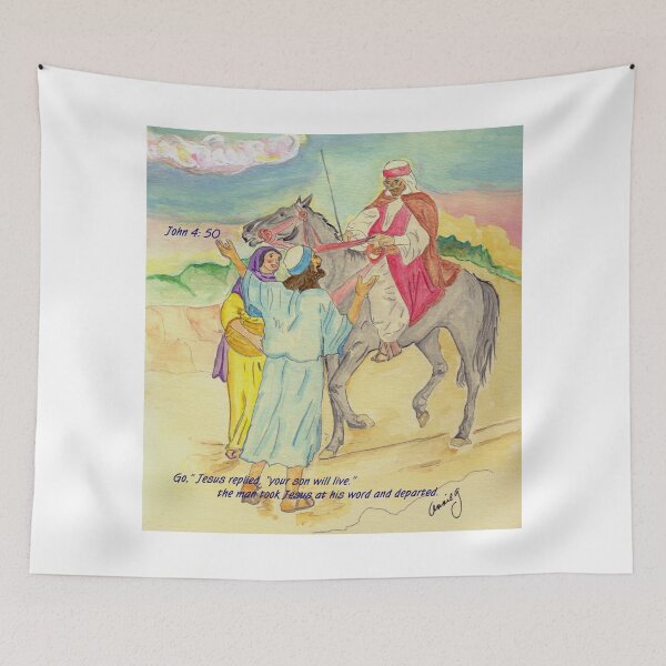 Item preview, John 4:50 He took him at his word designed and sold by Anne Gitto.