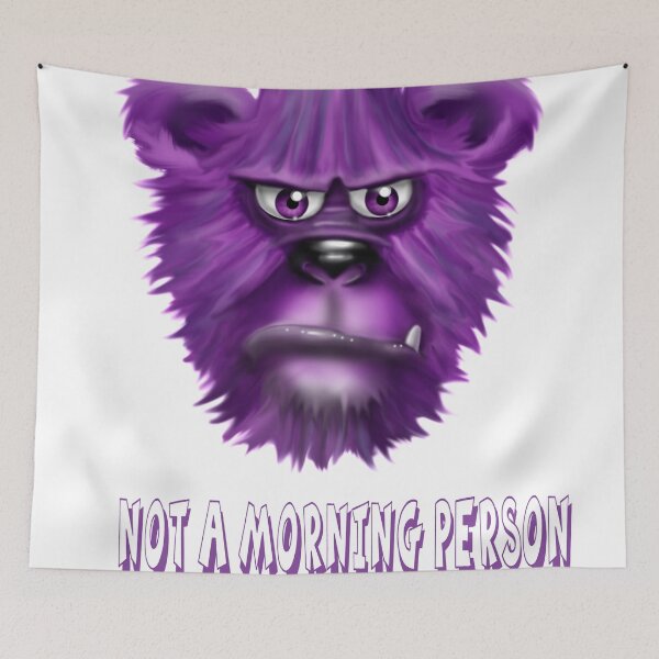 Item preview, not a morning person designed and sold by yvonne willemsen.