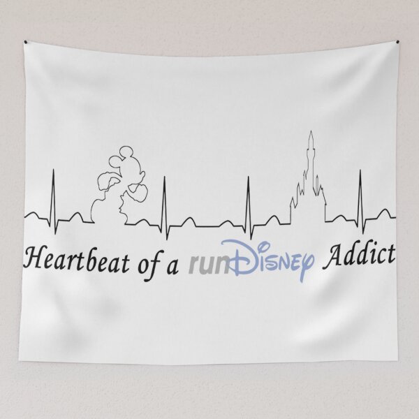 Item preview, Heartbeat of runDisney addict designed and sold by Rundisneyjennie.