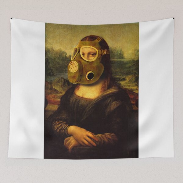 Item preview, oxygen mask mona designed and sold by Krzyzanowski Art.