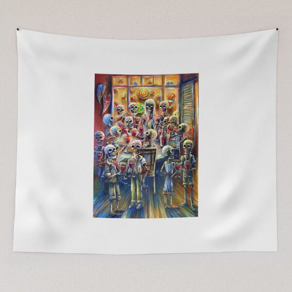 Item preview, Skeleton Wine Party designed and sold by HCalderonArt.