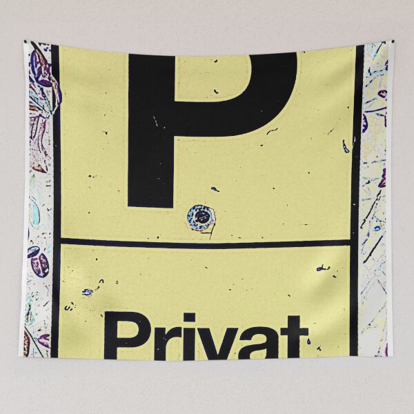 Item preview, Private place - street photo, cologne, germany designed and sold by Krzyzanowski Art.
