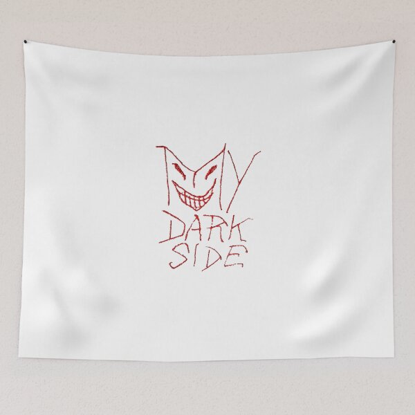 Item preview, My Dark Side Typographic Quote designed and sold by DFLC Prints.