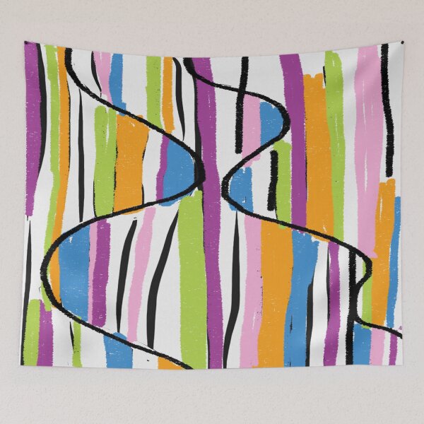 Item preview, Line Doodle Duvet Cover designed and sold by JoellenLily.