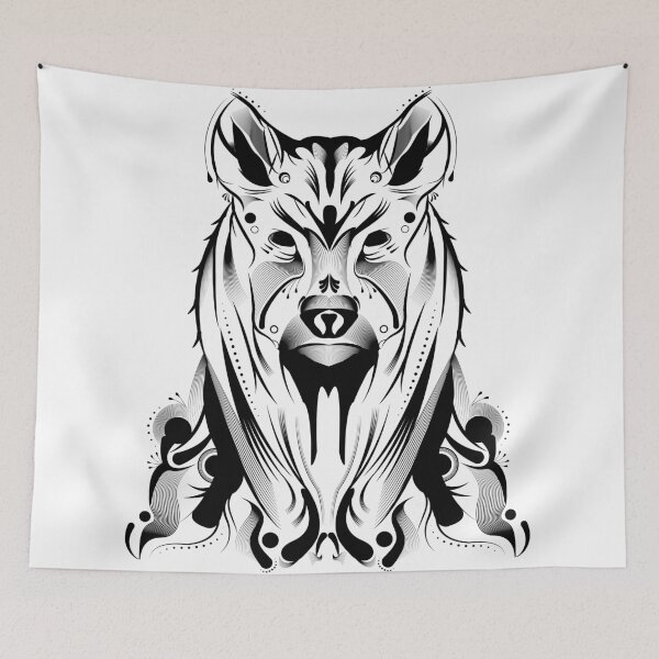 Item preview, Line Wolf designed and sold by KieronBDesigns.
