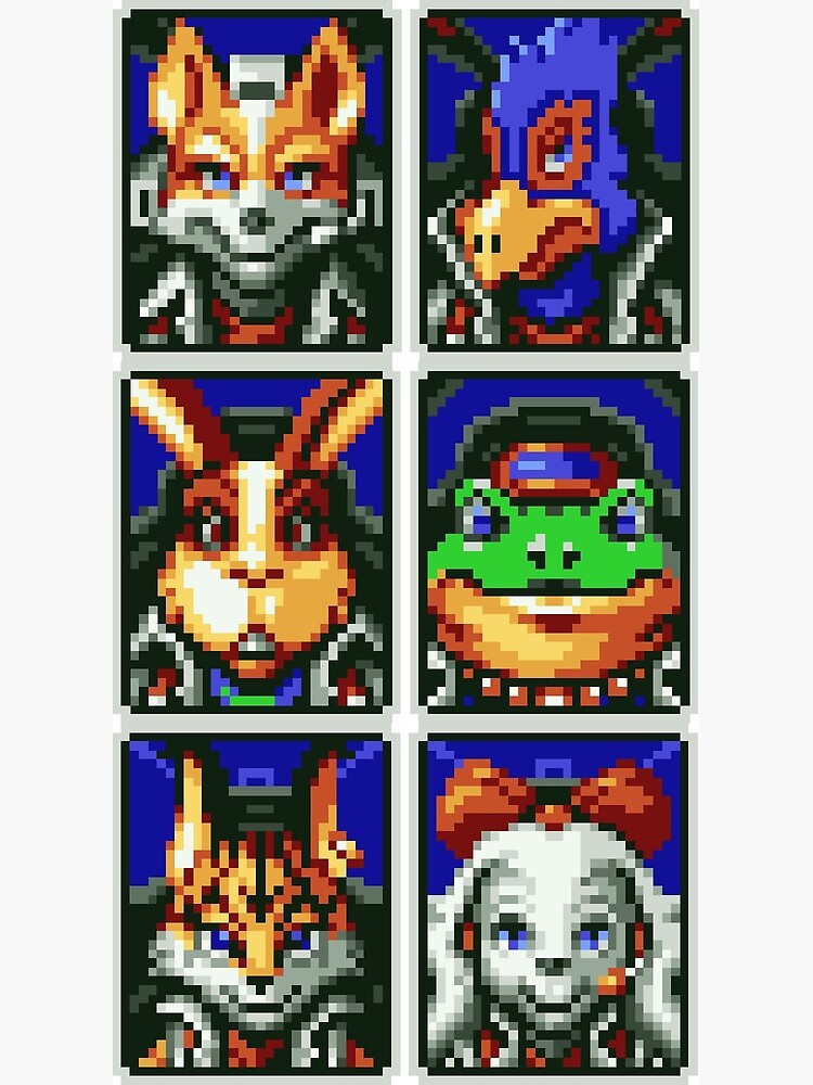 We're Star Fox 64 3D! (Grid) Greeting Card for Sale by Cyberphile