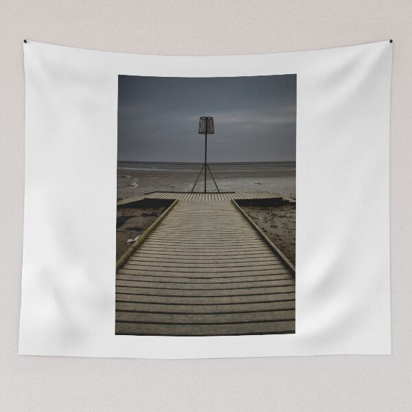 Item preview, Lytham seafront at dusk designed and sold by TheRetroJunkie.