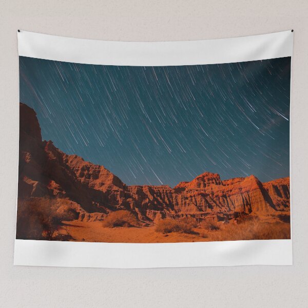 Artikelvorschau, Star Trail Shower Over Red Rock Canyon entworfen und verkauft von Gavin Heffernan.
