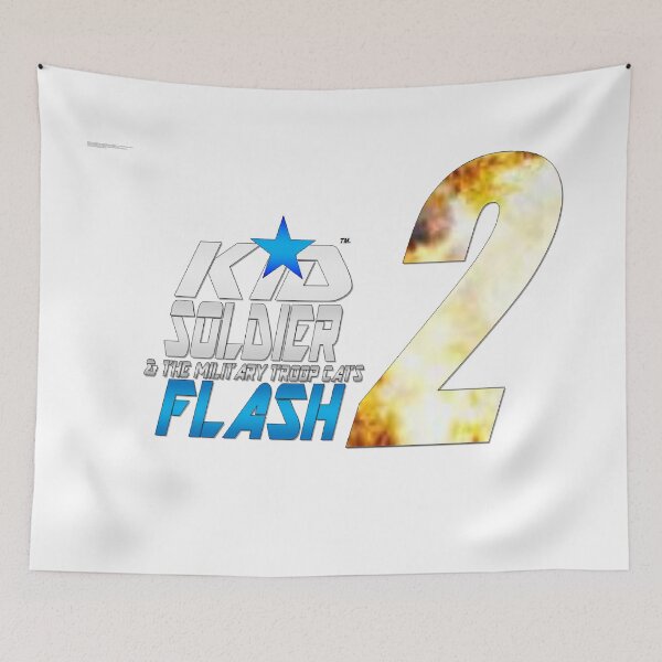 Item preview, Kid Soldier Flash 2 Logo designed and sold by TakeshiMedia.