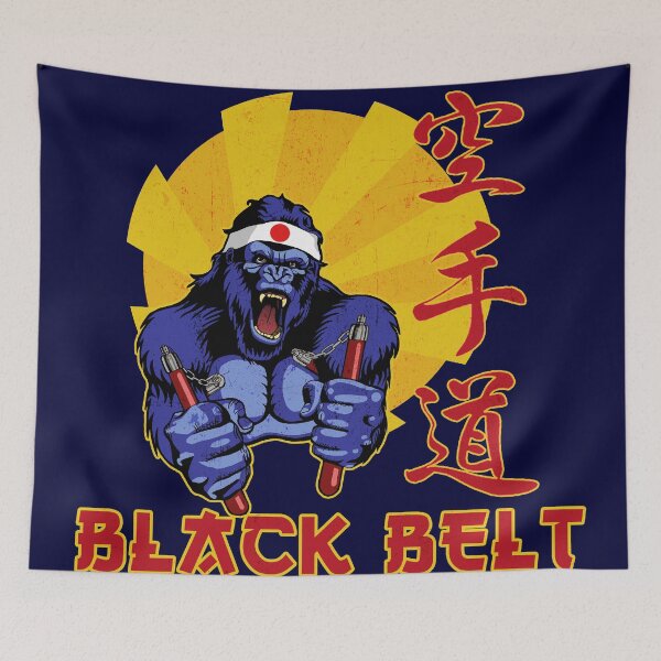 Item preview, Black Belt Gorilla designed and sold by Omar  Mejia.