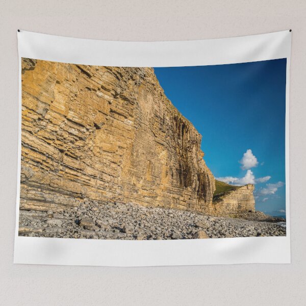 Item preview, Cliffs at Monknash Beach designed and sold by Cameranick.