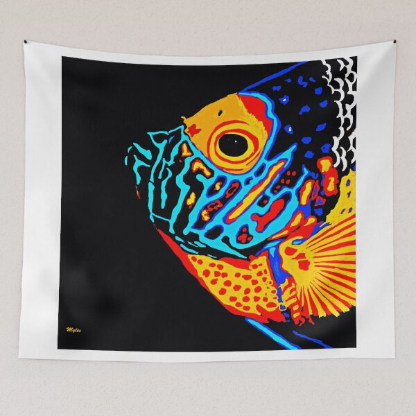 Item preview, Angel Fish Swimming in the Deep designed and sold by Overthetopsm.