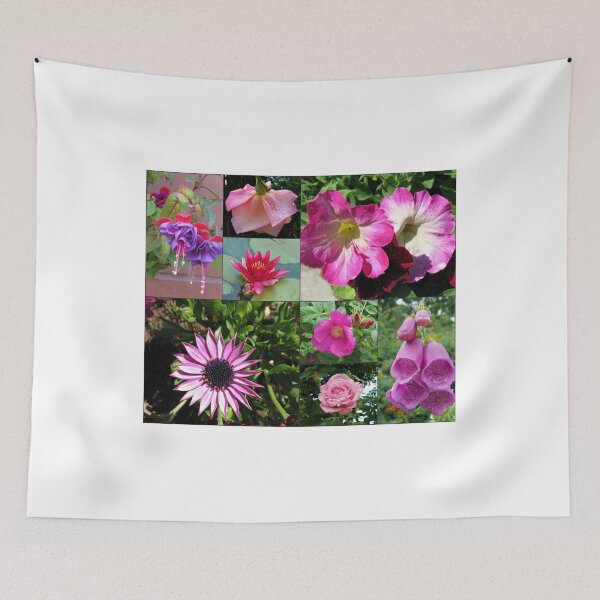 Item preview, Shades of Pink Floral Collage designed and sold by MidnightMelody.
