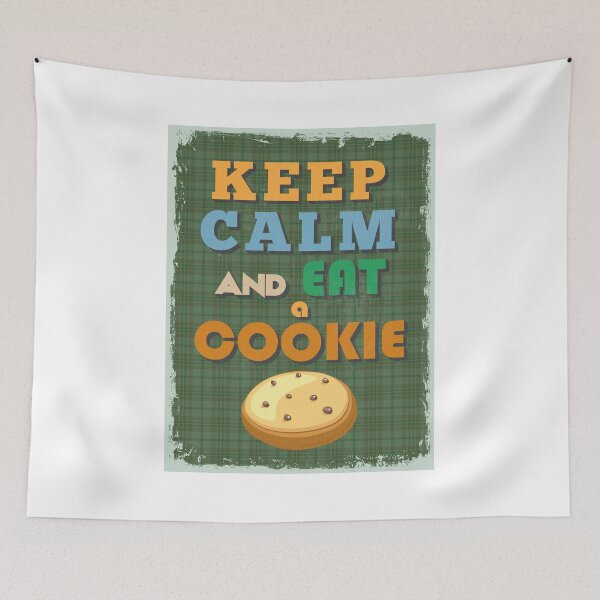 Item preview, Motivational Quote Poster. Keep Calm and Eat a Cookie. designed and sold by sibgat.