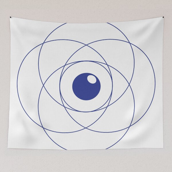 Item preview, Erudite Eye - Blue designed and sold by MusicandWriting.
