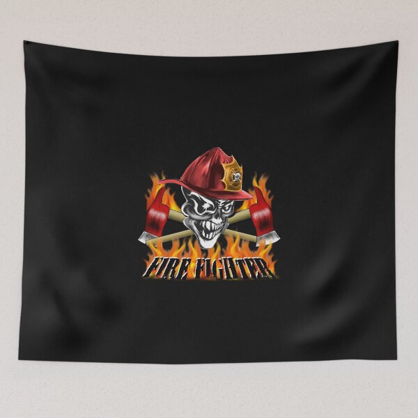 Item preview, Fireman Skull designed and sold by sdesiata.
