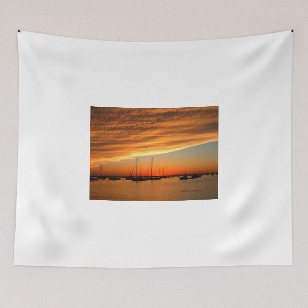 Item preview, sunset on the bay in watch hill designed and sold by Maureen Zaharie.