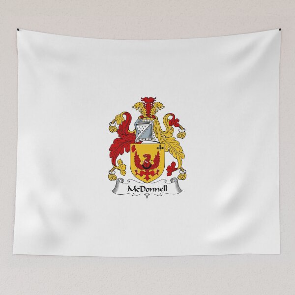 Item preview, McDonnell  Coat of Arms / McDonnell  Family Crest designed and sold by ScotlandForever.