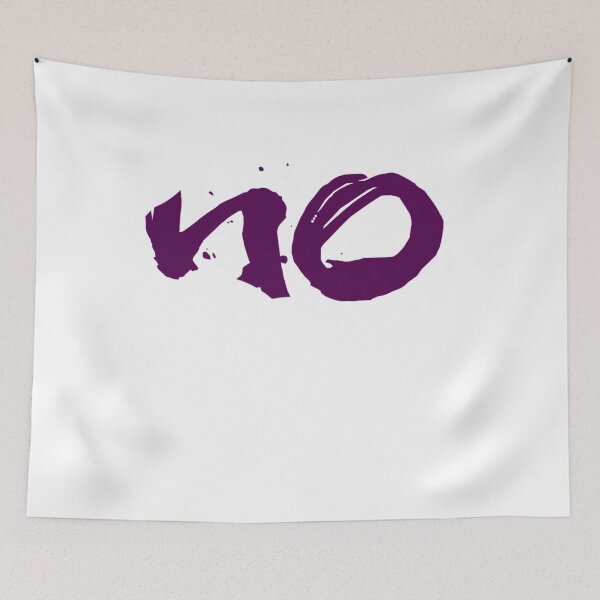 Item preview, say no designed and sold by yvonne willemsen.