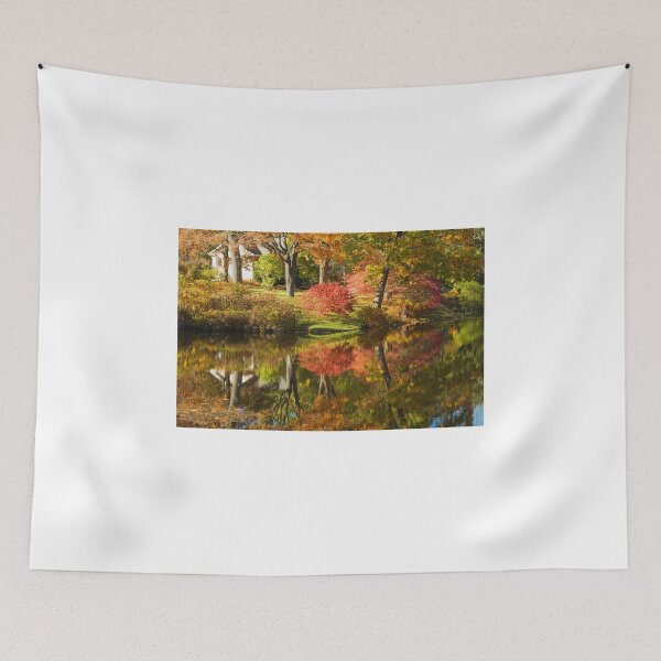 Item preview, Asticou Azelea Garden in Fall Mount Desert Island Maine designed and sold by KWJphotoart.