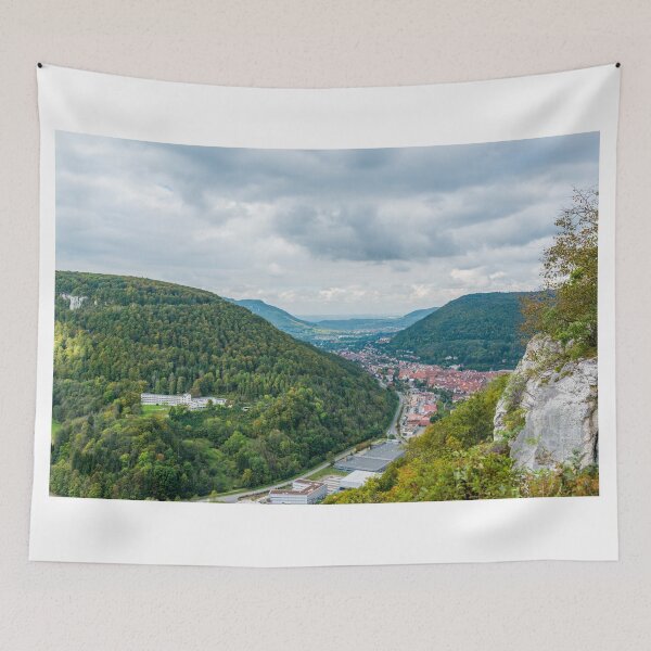 Item preview, Bad Urach, view from the Grafensteige hill designed and sold by Mark Bangert.