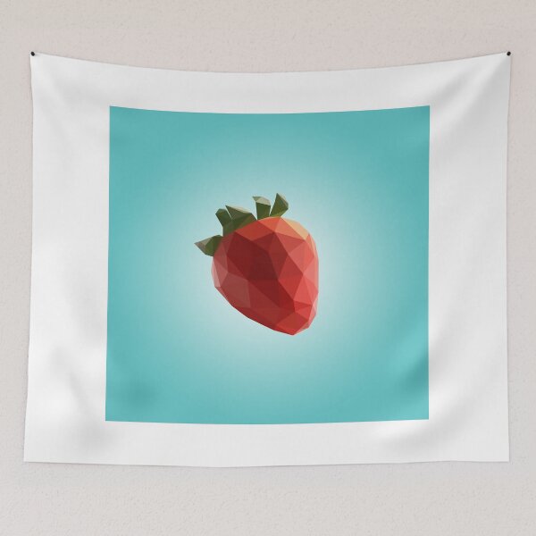 Item preview, Polygon Strawberry designed and sold by scarriebarrie.