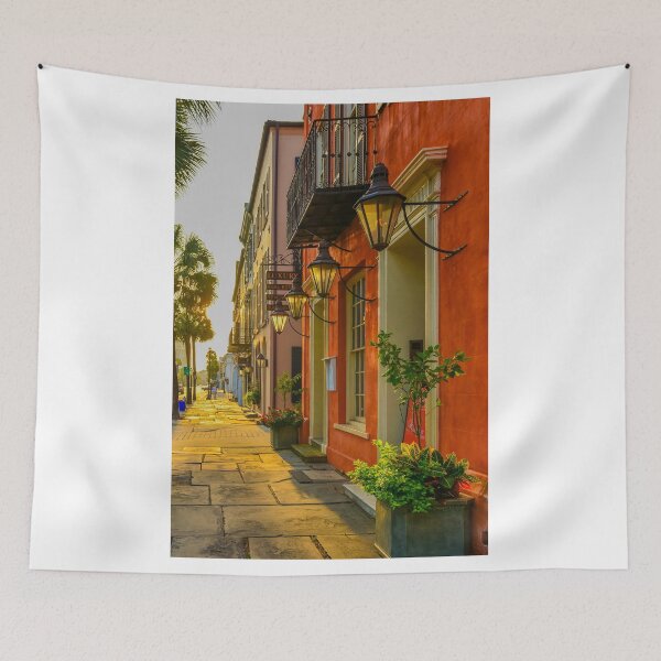 Item preview, Early Morning on Broad St.. designed and sold by Wendy Mogul.