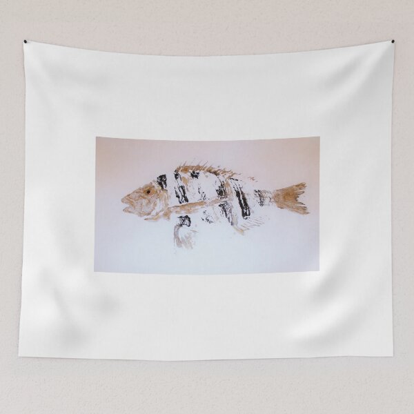 Item preview, Sheephead Fish Rubbing designed and sold by alan barbour.