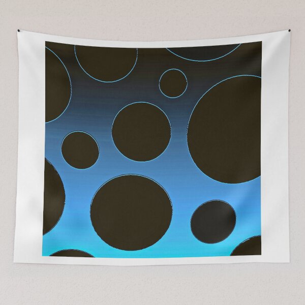 Aperçu de l'œuvre Blue dots créée et vendue par Overthetopsm.