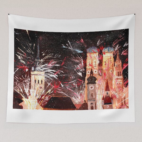 Item preview, Munich, New Years Eve Fireworks designed and sold by artshop77.