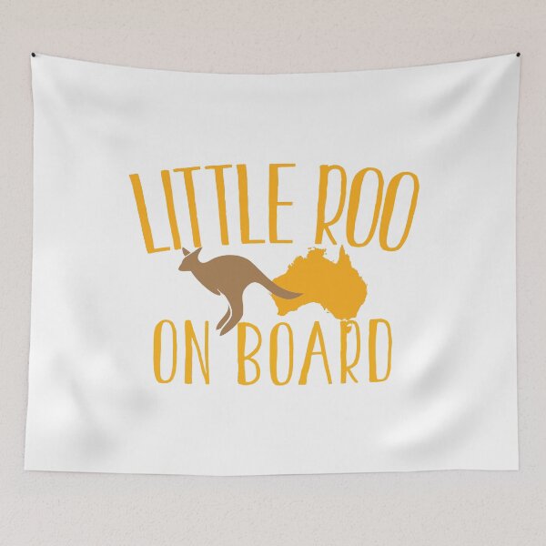 Item preview, Little roo on Board (Australian pregnancy meternity design) designed and sold by jazzydevil.