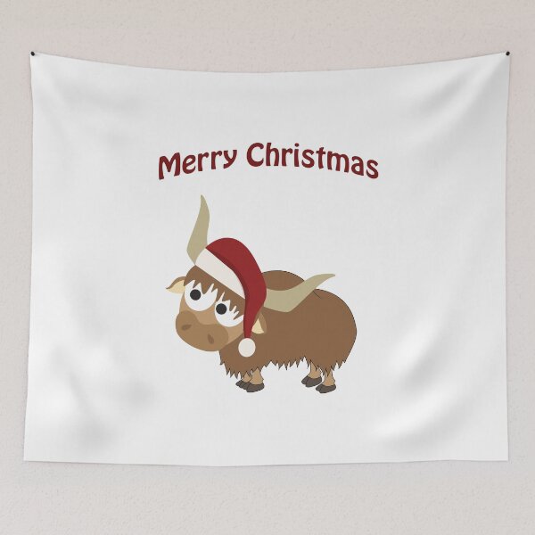 Item preview, Merry Christmas! Yak designed and sold by Hedgie Designs.