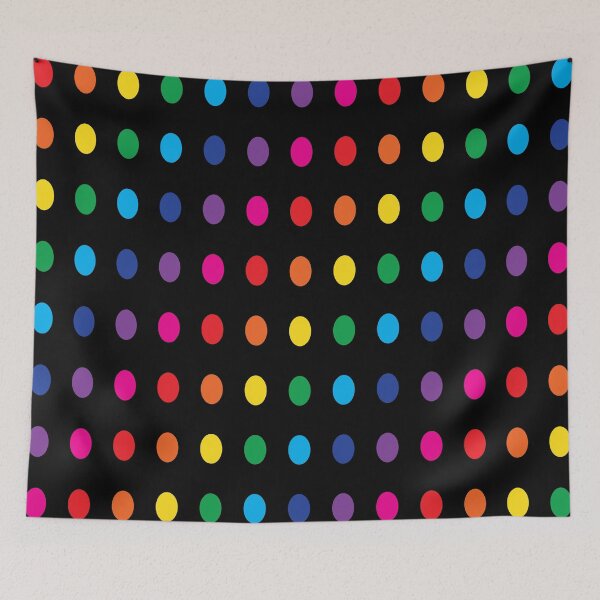 Item preview, Rainbow Polka Dots designed and sold by ArtfulDoodler.