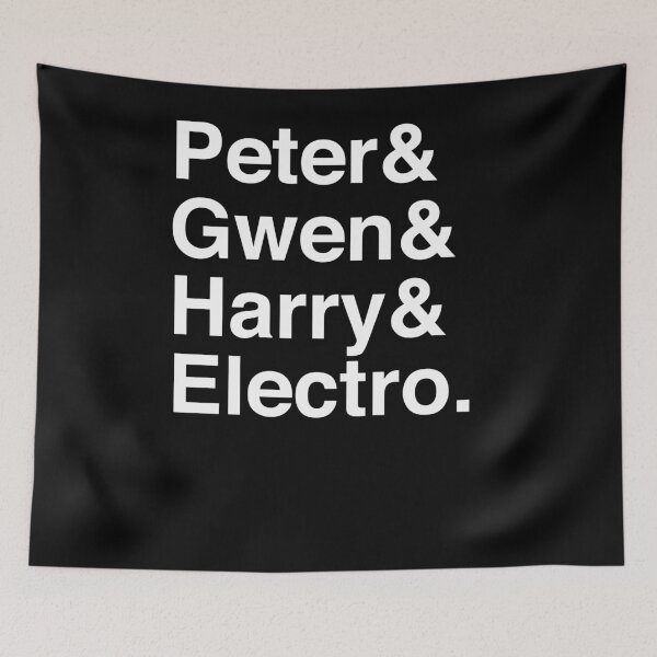 Item preview, Peter & Gwen & Harry & Electro. (inverse) designed and sold by Kitmagic.