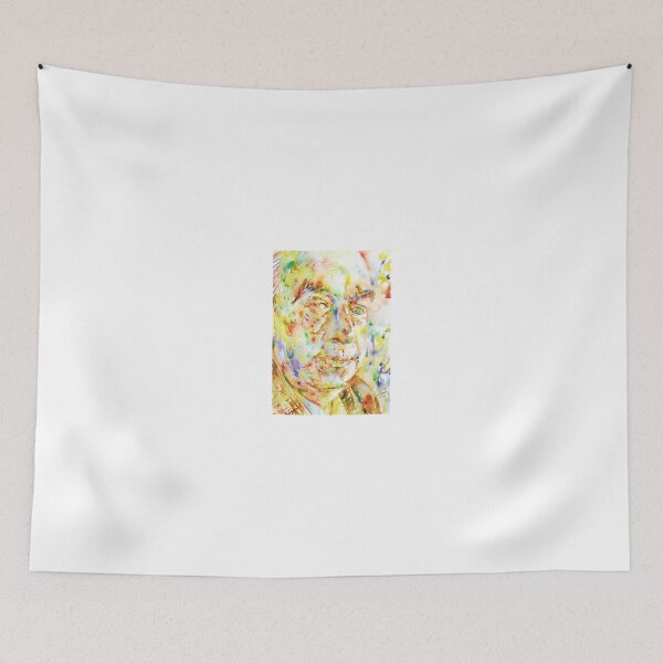Item preview, PABLO NERUDA - watercolor portrait.3 designed and sold by lautir.