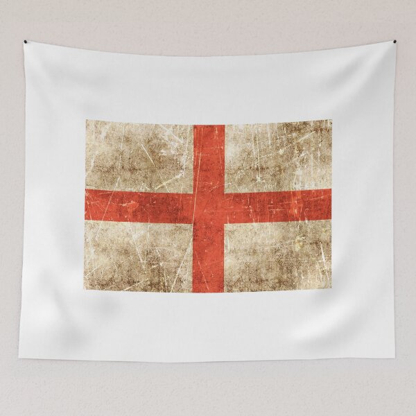 Item preview, Vintage Aged and Scratched English Flag designed and sold by JeffBartels.